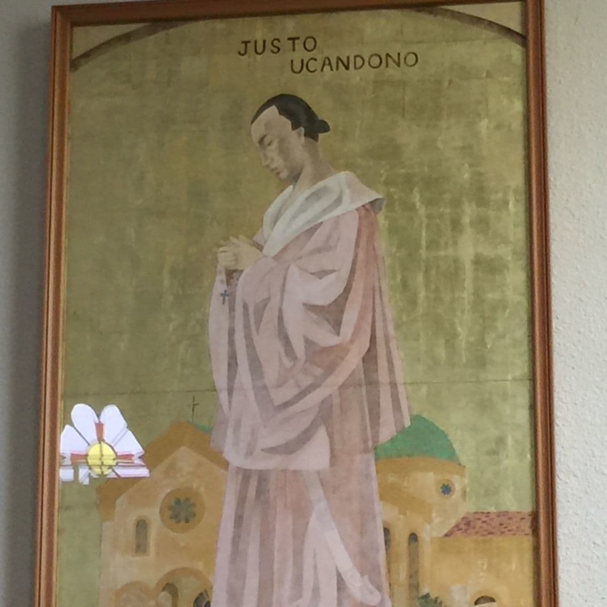 高槻教会 高山右近の絵