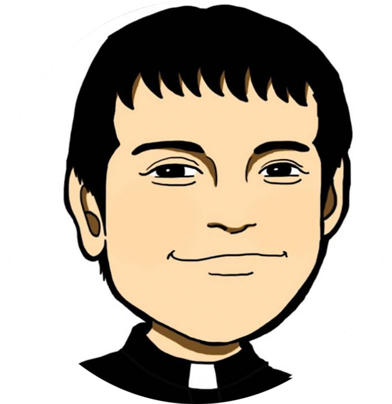 片岡神父様イラスト